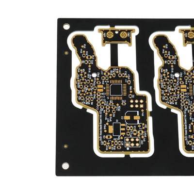 Het snelle van het de Prototypen2oz Koper van PCB van de Draaihoogte TG Goud van de de Raadsonderdompeling Beklede